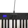 Home HFP1 összecsukható zongora, 88 billentyű, 128 választható hangszín és ritmus, 20 demó dal, beépített sztereó hangszóró, LCD kijelző, Bluetooth kompatibilis