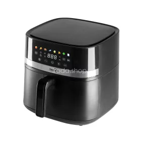   Home HGAF8 digitális air fryer, forrólevegős fritőz, 8 liter kapacitás, 2000 W, hőmérsékleti tartomány 80 – 200 °C