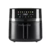 Home HGAF8 digitális air fryer, forrólevegős fritőz, 8 liter kapacitás, 2000 W, hőmérsékleti tartomány 80 – 200 °C