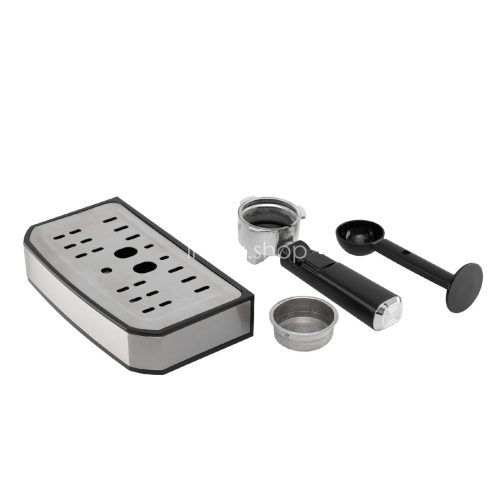 HOME HGPR15 presszókávé főző, 15bar, inox, tejhabosítás, elektronikus vezérlés, automatikus kikapcsolás