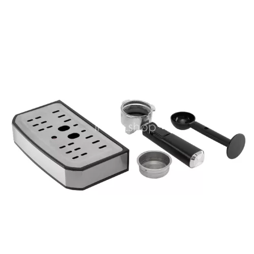 HOME HGPR15 presszókávé főző, 15bar, inox, tejhabosítás, elektronikus vezérlés, automatikus kikapcsolás