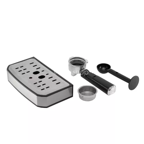 HOME HGPR15 presszókávé főző, 15bar, inox, tejhabosítás, elektronikus vezérlés, automatikus kikapcsolás