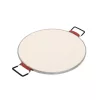 HOME HGPZ30 elektromos pizzasütő, 1200W, max. 430 °C, mechanikus hőmérő, pizzakő, duplafalú ablak, alsó/felső sütés