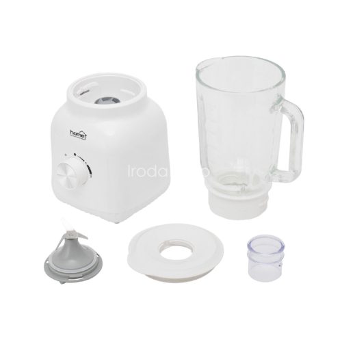 HOME HGTB15 turmixgép, 1,5L-es üvegtartály, 800 W, 2 fokozat