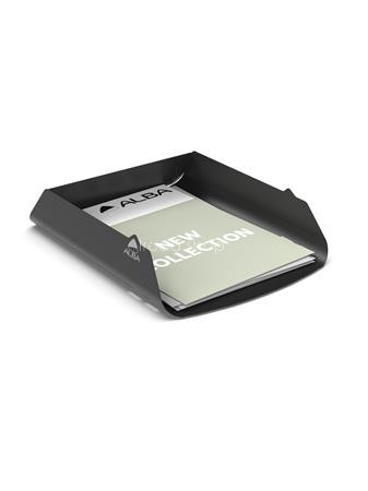 Irattálca, fém, ALBA, fekete