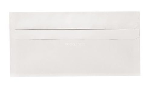 Boríték, LA4, szilikonos, bal ablakos, VICTORIA PAPER