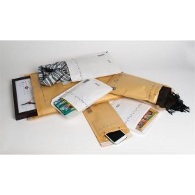   Légpárnás tasak, 175x200 mm külméret, 165x180 mm belméret, VICTORIA PAPER, "CD boríték", barna