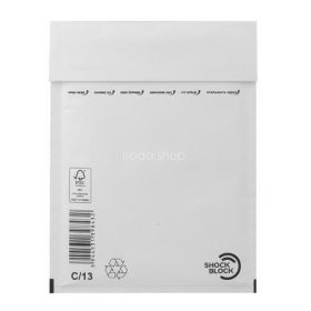   Légpárnás tasak, 170x225 mm külméret, 150x215 mm belméret, VICTORIA PAPER, "W3", fehér