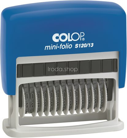 Számbélyegző, COLOP "S120/13"