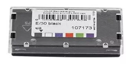 Bélyegző cserepárna, 2 db/bliszter, COLOP "E/30", fekete