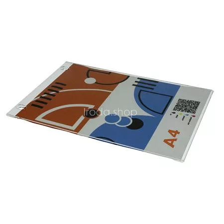 Dokumentumtartó, fali, A4, plexi, álló, ANTRA, átlátszó