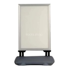   Megállító tábla, poszteres, víztartályos, A1 méret, 59,4x84,1 cm