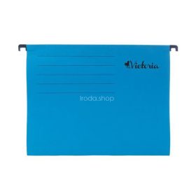 Függőmappa, karton, A4, VICTORIA OFFICE, kék