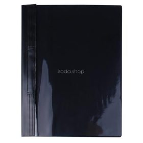   Gyorsfűző, kemény hátlappal, PVC, A4, VICTORIA OFFICE, fekete