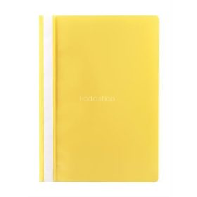 Gyorsfűző, PP, A4, VICTORIA OFFICE, citromsárga