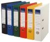 Iratrendező, 75 mm, A4, PP/PP, élvédő sínnel, VICTORIA OFFICE, "Premium", fehér