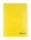 Gumis mappa, karton, A4, VICTORIA OFFICE, sárga