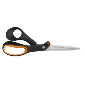 Olló, barkács, 21 cm, FISKARS "Amplify", fekete