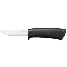   Barkácskés, tokba épített élezővel, FISKARS "Hardware"