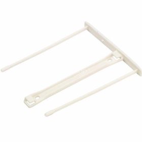   Lefűzőklip, műanyag, 100 mm, FELLOWES, Bankers Box® Pro, fehér