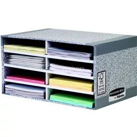   Irattároló, asztali, karton, "BANKERS BOX® SYSTEM by FELLOWES®"