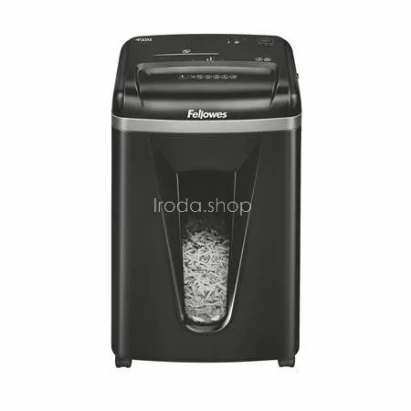 Iratmegsemmisítő, mikrokonfetti, 9 lap, FELLOWES "Microshred 450M"