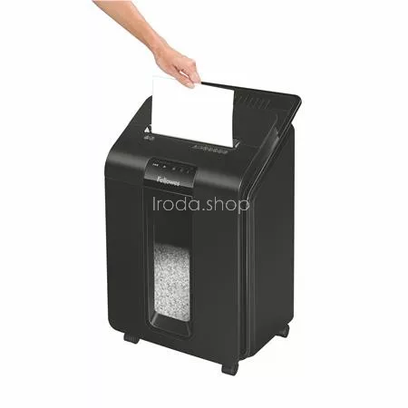 Iratmegsemmisítő, minikonfetti, 90 lap, FELLOWES "AutoMax™ 100M"