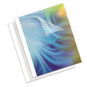   Hőkötőborító, 6 mm, 46-60 lap, A4, FELLOWES "Standard", fehér