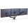 Monitortartó kar, három monitorhoz, FELLOWES "Platinum Series™ Trial", fekete