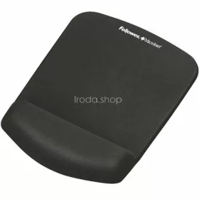   Egéralátét csuklótámasszal, habtöltésű, FELLOWES "PlushTouch™", fekete