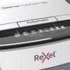 Iratmegsemmisítő, konfetti, 45 lap, REXEL "Optimum AutoFeed 45X"