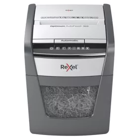  Iratmegsemmisítő, konfetti, 50 lap, REXEL, "Optimum AutoFeed+ 50X"