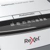 Iratmegsemmisítő, konfetti, 50 lap, REXEL, "Optimum AutoFeed+ 50X"