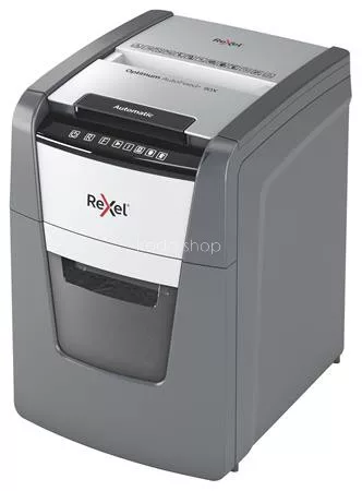 Iratmegsemmisítő, konfetti, 90 lap, REXEL, "Optimum AutoFeed+ 90X"