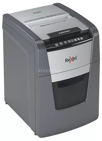 Iratmegsemmisítő, konfetti, 90 lap, REXEL, "Optimum AutoFeed+ 90X"