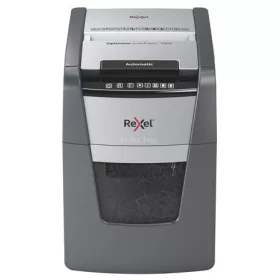   Iratmegsemmisítő, konfetti, 100 lap, REXEL "Optimum AutoFeed+ 100X"