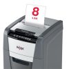 Iratmegsemmisítő, konfetti, 100 lap, REXEL "Optimum AutoFeed+ 100X"