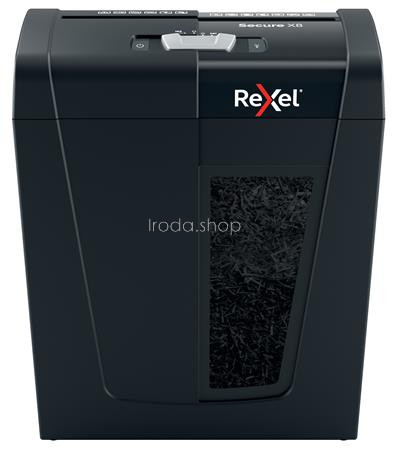 Iratmegsemmisítő, konfetti, 8 lap, REXEL, "Secure X8"