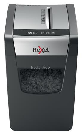 Iratmegsemmisítő, konfetti, 12 lap, REXEL, "Momentum X312-SL"