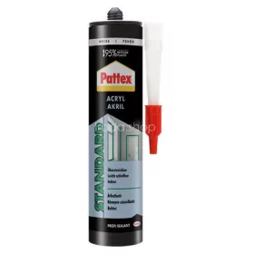   Tömítőanyag, akril, 437 g, HENKEL "Pattex Akril", fehér