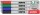 Tábla- és flipchart marker készlet, 1-3 mm kúpos, KORES "K-Marker W1", 4 különböző szín