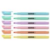Szövegkiemelő készlet, 0,5-5 mm, KORES, 6 különböző pasztell szín