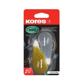   Hibajavító roller, 5 mm x 5 m, KORES "Mini", ezüst/arany