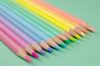 Színes ceruza készlet, háromszögletű, KORES "Kolores Pastel", 12 pasztell szín