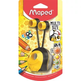   Hegyező, kétlyukú, tartályos, MAPED "Croc Croc", méhecske