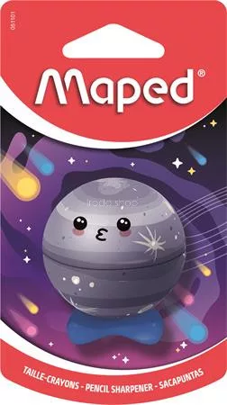 Hegyező, egylyukú, tartályos, MAPED „Planet”, bolygók, vegyes minták