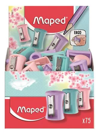 Hegyező display, egylyukú, MAPED "Vivo", vegyes pasztell színek