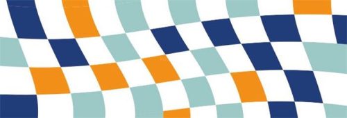 Radír display, kockamintás, MAPED „Checkerboards”, vegyes minták