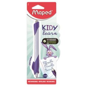   Írástanuló rollertoll, 0,7 mm, radírozható, MAPED "KIDY Learn MAGIC", nyuszi, lila