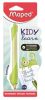 Írástanuló rollertoll, 0,7 mm, radírozható, MAPED "KIDY Learn MAGIC", kaméleon, zöld